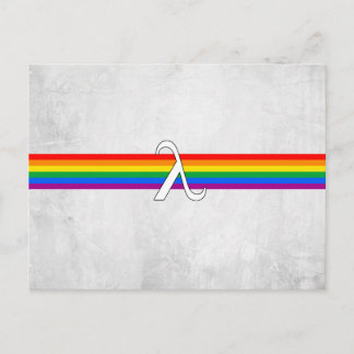 Gay Pride Activism Postcard
