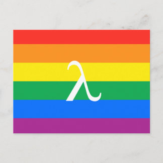 Gay Pride Activism Postcard