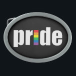 Gay Pride Belt Buckle<br><div class="desc">Gay Pride Belt Buckle 

Customizable background.</div>