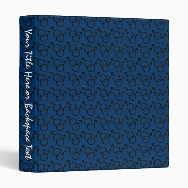 Gay Pride Binder Custom Same-Sex Love Photo Album (Front/Spine)