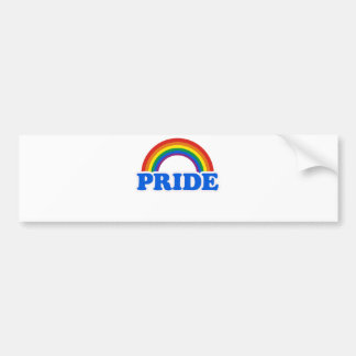 GAY PRIDE BUMPER STICKER