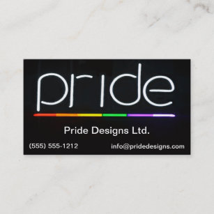 Gay Pride Business Card