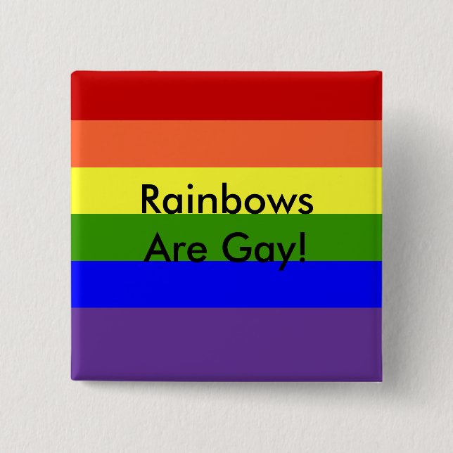 Gay Pride Button (Front)
