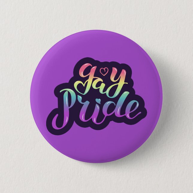 Gay Pride Button (Front)