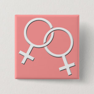 Gay Pride Buttons Same-Sex Rainbow Love Buttons