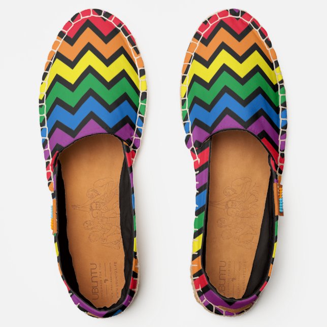 Gay Pride Chevron LGBT Zazzle Afridrilles (Front)