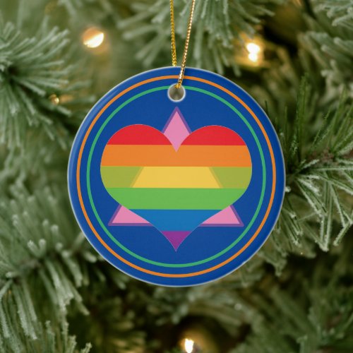Gay Pride Christmas Ornament 2020