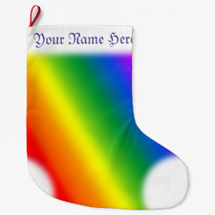 Gay Pride Christmas Stocking Rainbow Stockings