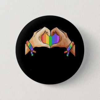 Gay Pride Clothing Lgbt Rainbow  Button