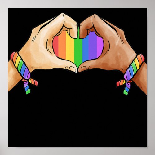 gay pride clothing lgbt rainbow flag t   heart uni poster