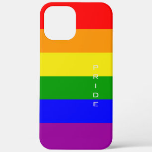 Gay Pride Colors Rainbow Flag Pride iPhone 12 Pro Max Case