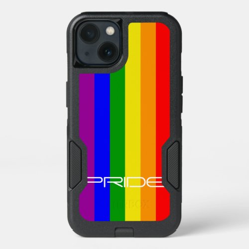 Gay Pride Cool and Classic Pride Rainbow Flag iPhone 13 Case