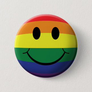 Gay Pride Customize Pinback Button