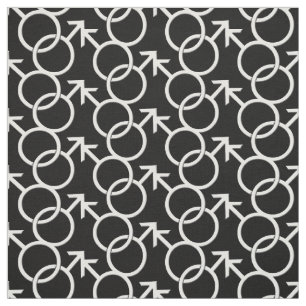 Gay Pride Fabric Man Love Same-Sex Fabric