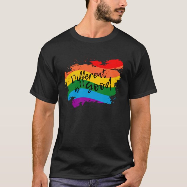 Gay Pride Flag 2021 LGBTQIA Teen Girls Boys Women  T-Shirt (Front)