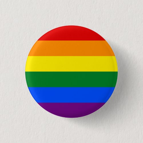 Gay Pride Flag Button Gay Pride Flag Button
