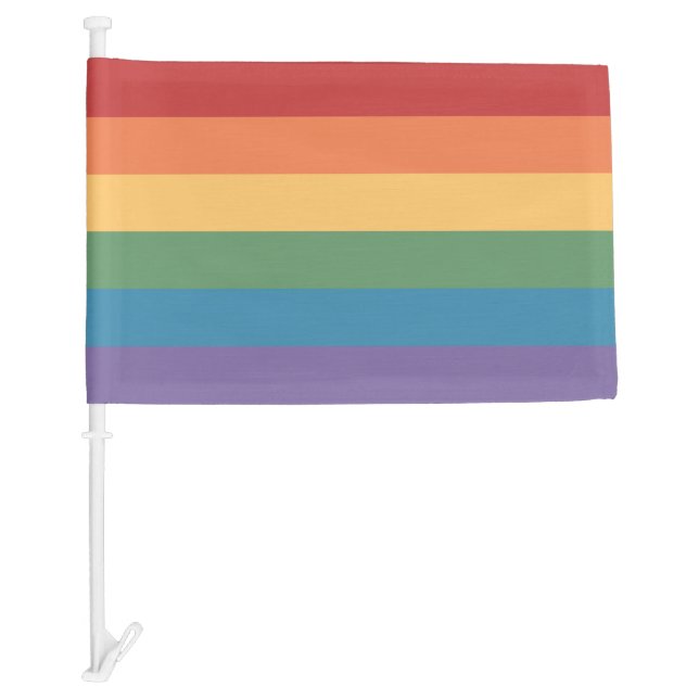 Gay Pride Flag Heathered (Front)