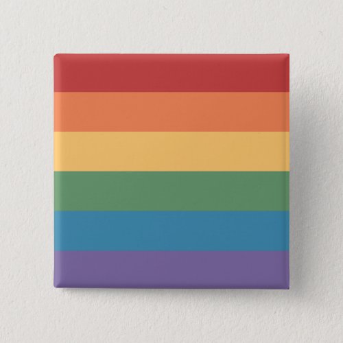 Gay Pride Flag Heathered Button
