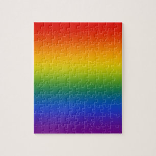 gay pride flag jigsaw puzzle