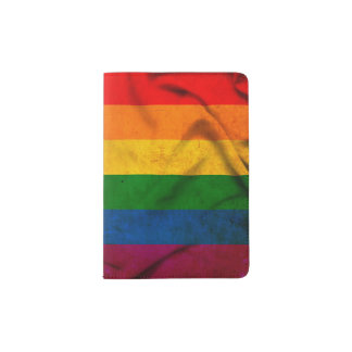 Gay Pride Flag Passport Holder