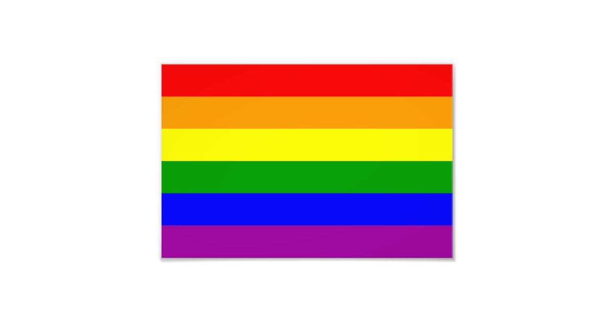 LGBT LOVE LGBT Pride Month LGBTQ Rainbow Flag Art Print by