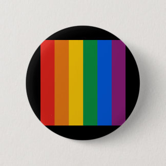 Gay Pride Flag Pinback Button