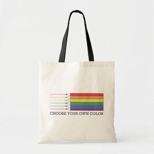 Gay Pride Flag Rainbow Color Pencils LGBT | LGBTQ Tote Bag | Zazzle.com