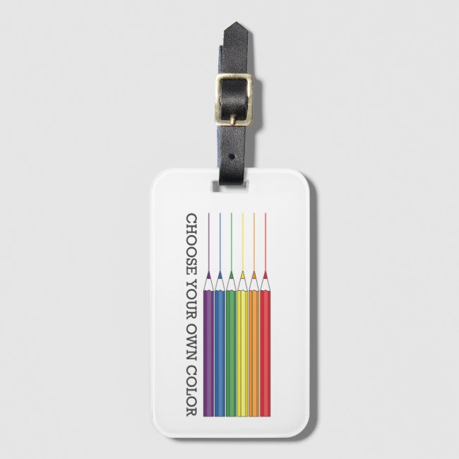 Gay Pride Flag Rainbow Color Pencils LGBT