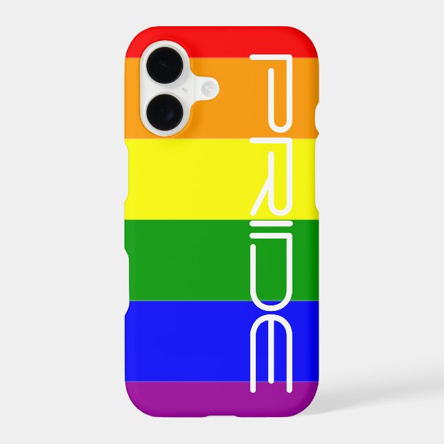 Gay Pride Flag Rainbow Flag Iphone Case (Back)