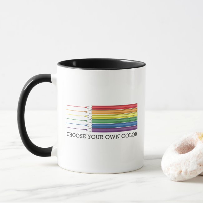 Gay Pride Flag Rainbow Pencils LGBT | LGBTQ Coffee