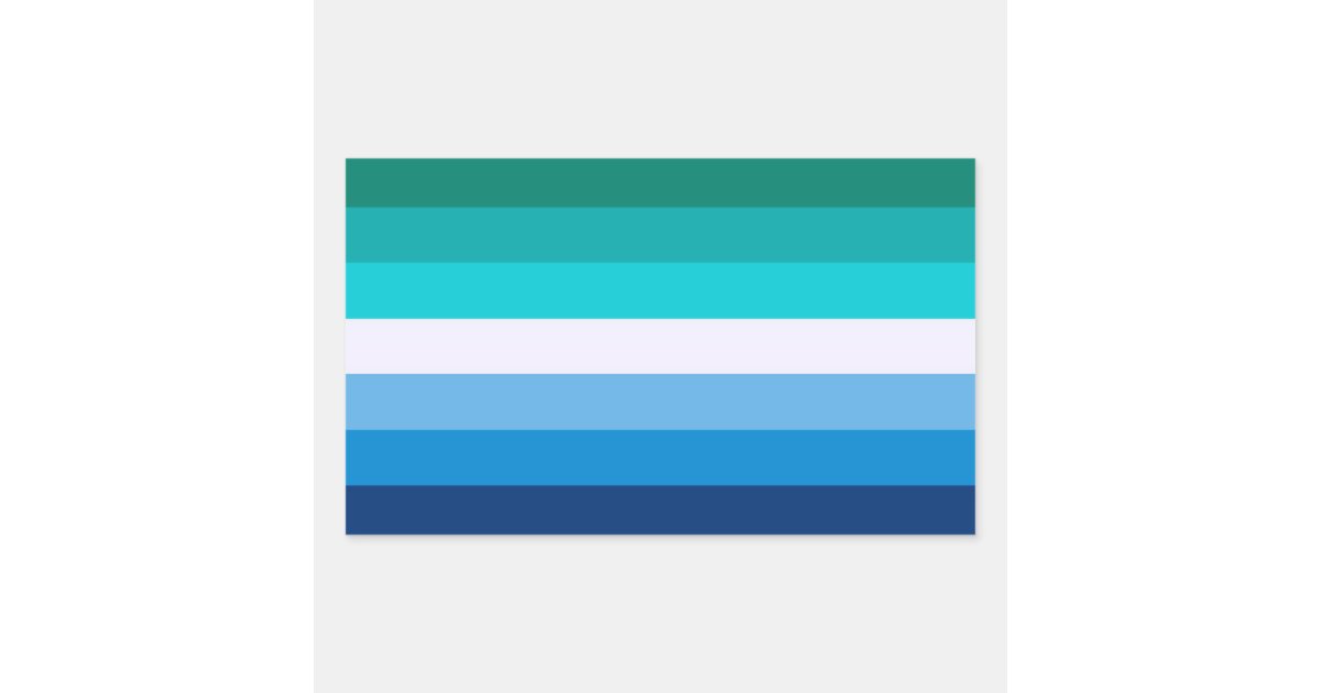 Gay Pride Flag Rectangular Sticker | Zazzle