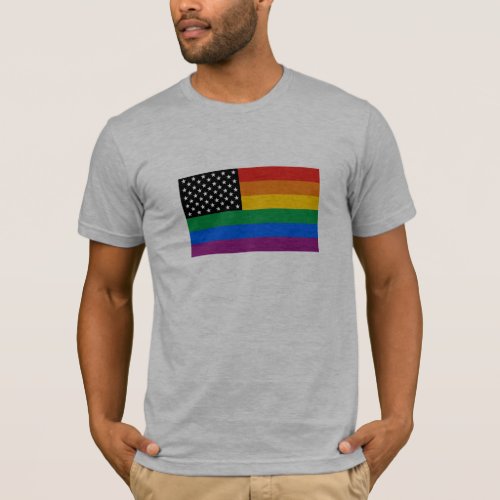 Gay Pride Flag T_Shirt