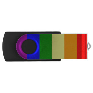 Gay Pride Flag USB Flash Drive