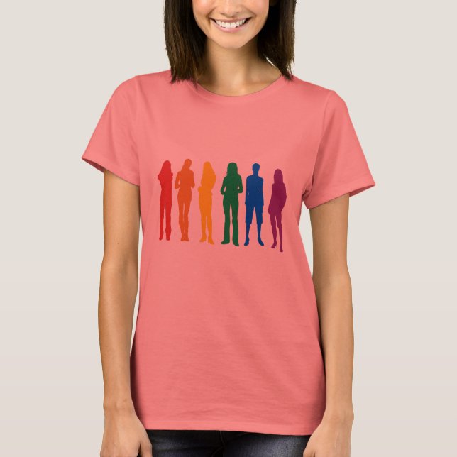 Gay Pride for Women T-Shirt (Front)