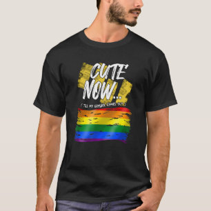 Gay Pride Gaysian Lgbt Rainbow Colors Asian Cute N T-Shirt
