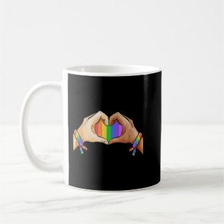 Gay Pride Gif LGBT Rainbow Ice Cream Tee  Coffee Mug