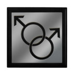 Gay Pride Gift Box Man Love Jewelry Boxes &amp; Gifts