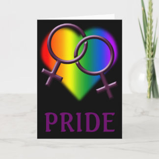 Gay Pride Greeting Cards Custom Rainbow Love Cards
