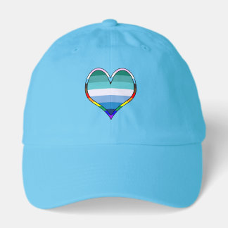 Gay Pride Heart Hat