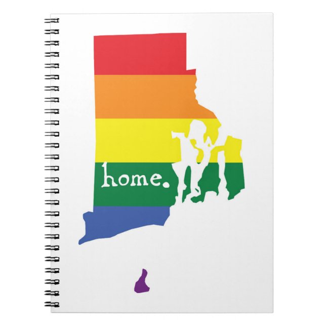 Gay Pride Home | Rhode Island Notebook (Front)