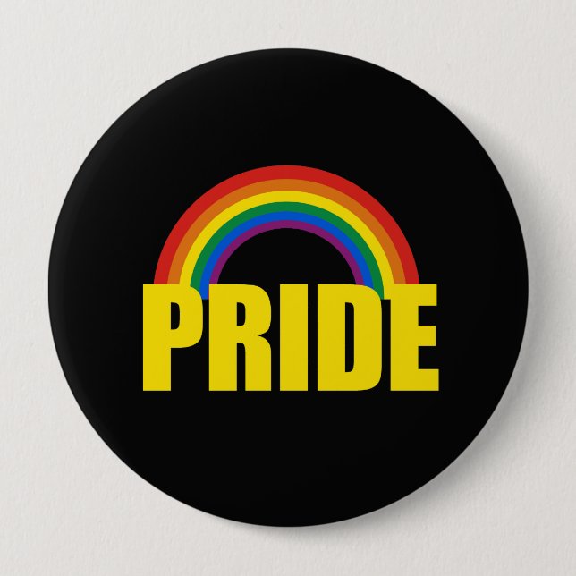 GAY PRIDE IMPACT PRIDE - .png Button (Front)