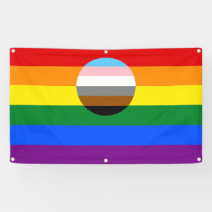 Gay Pride Inclusion Flag Banner