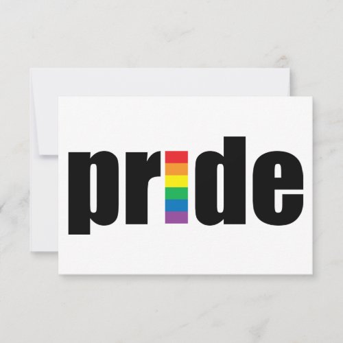 Gay Pride Invitation