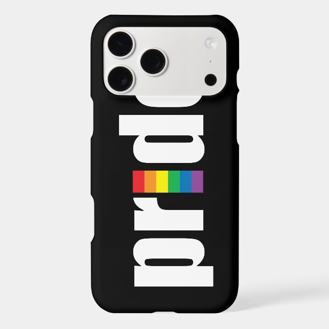 Gay Pride Iphone Case (Back)