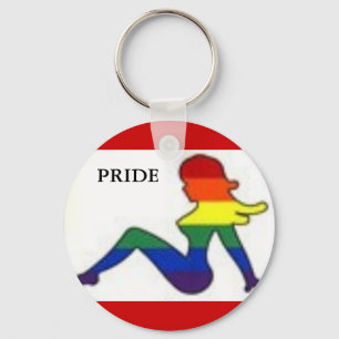 Gay Pride Keychain