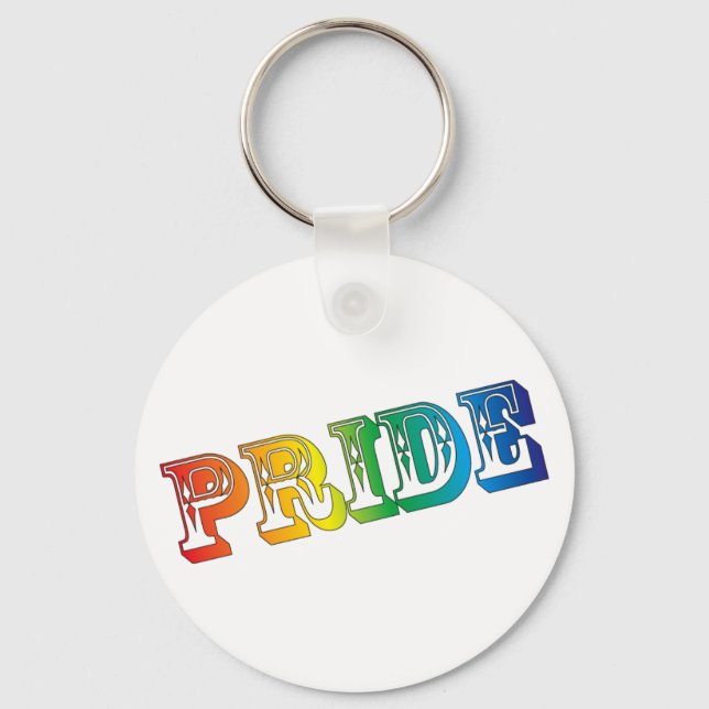 GAY PRIDE KEYCHAIN 8 (Front)
