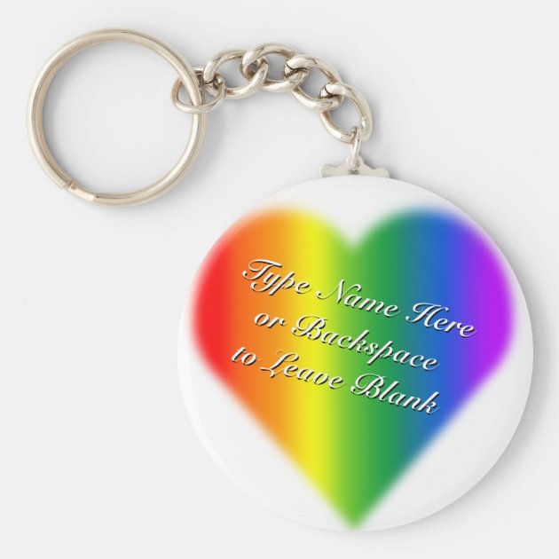 Pride Gift LGBT Gift LGBTQ Original Pride Flag Keyring Rainbow Double Sided 
