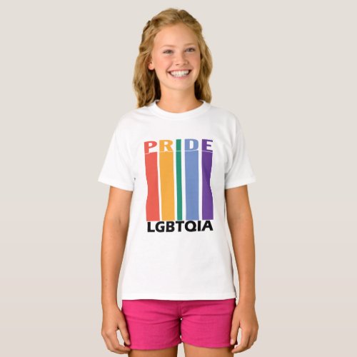 Gay Pride LBGTQIA Rainbow 1 T_Shirt