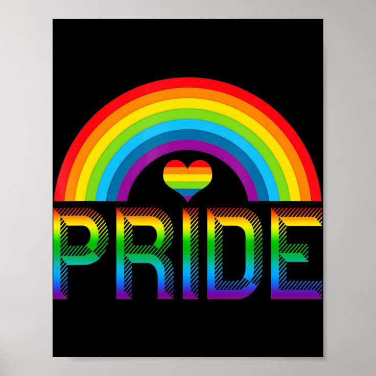 Gay Pride LGBT Awareness Month 2022 Poster | Zazzle