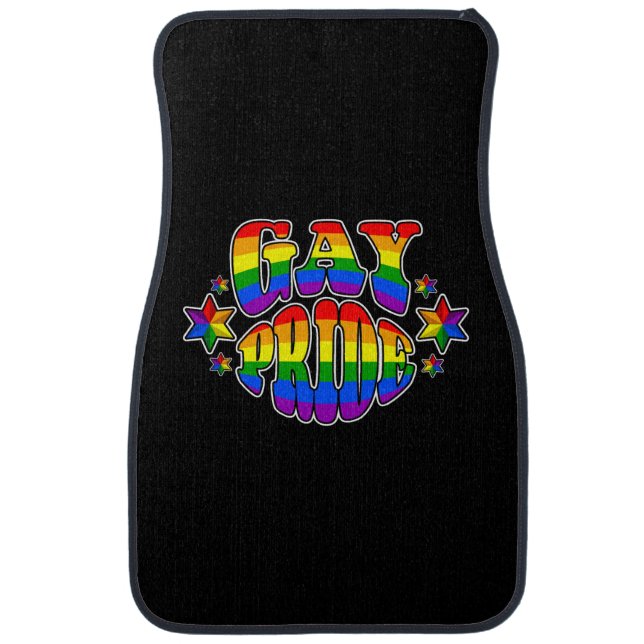 Gay Pride: LGBT Car Mat (Front)